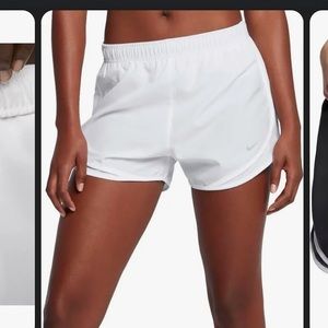 Nike Women's Tempo Dri-Fit Running Shorts White Size Small